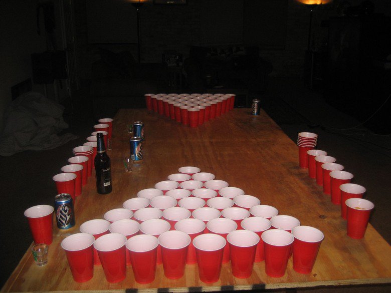 Beer pong turns into first